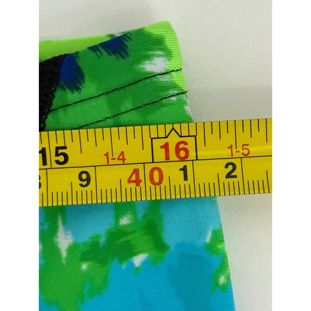 Speedo PowerFLEX Eco Men Swim Jammers Black Blue Green Floral Tie Dye Sz 38